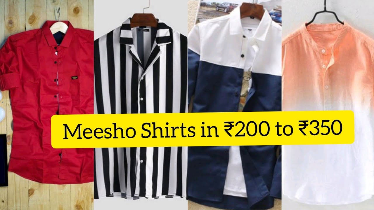Mens Shirts On Meesho At William Woodard Blog