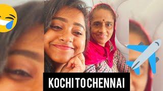 Part 2 ഞങ്ങടെ ഒരു കൊച്ചുയാത്ര kochi to chennai #travel #kochi #doha #chennai #flying #trending