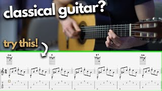 Simple Yet Beautiful Classical Guitar Piece for Beginners