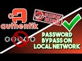 Authentik - Bypass Password on Local Network