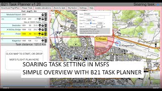 MSFS B21 Task Planner 1.20 Introduction (LOKL to LOWK)