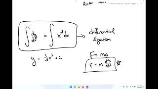 MAT201 Chapter 4 Section 4 Indefinite Integrals and the Net Change Theorem