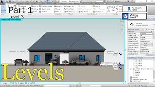 Revit Architecture Beginner Tutorial - Part1: Level 3 - Level In Revit