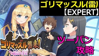 【このファン】ゴリマッスル(雷)＜EXPERT＞をツーパン攻略〔字幕付き〕