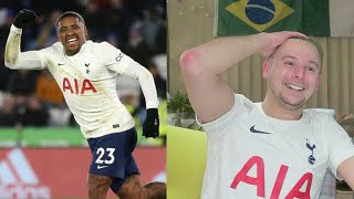 STEVEN BERGWIJN DOUBLE IN ADDED TIME WINS IT FOR SPURS!! LEICESTER 2 SPURS 3 - LIVE MATCH REACTION!