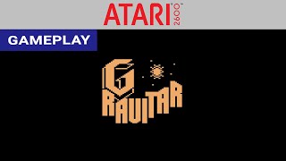 Gravitar (Atari 2600) - Gameplay Clip [HD] | RetroGameUp