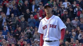 PIT@BOS: Porcello fans five, allows three runs