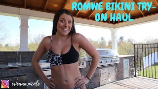 ROMWE $10 OR LESS BIKINI TRY-ON HAUL!!! Worth the money???