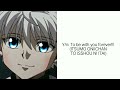 Killua x Listener | 