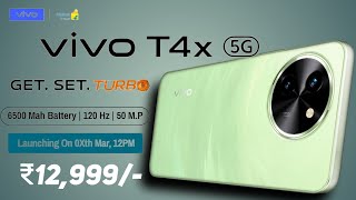 Vivo T4x 5G India Launch Date , Price | Vivo T4x 5G Features, Chipset | Vivo T4x 5G