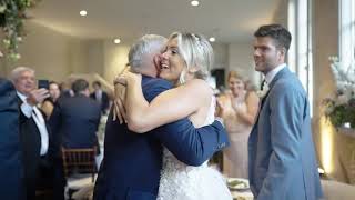 Father of the Bride Surprises Her and Sings, “I loved her first”