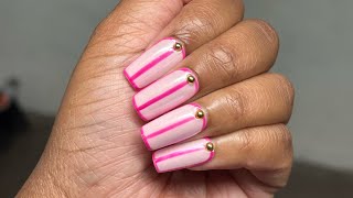 Pink Barbie Dream Nails Tutorial | A CUTE SET BY DANA