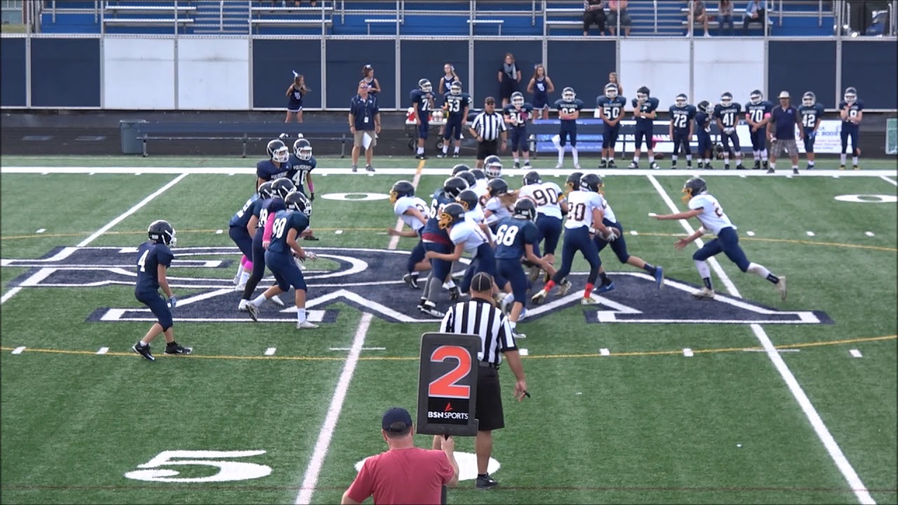 10/4/2017 Kirtland Middle School 8th Grade Football Vs West Geauga ...