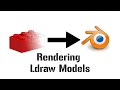 Rendering/Animating Lego Ldraw models with Blender