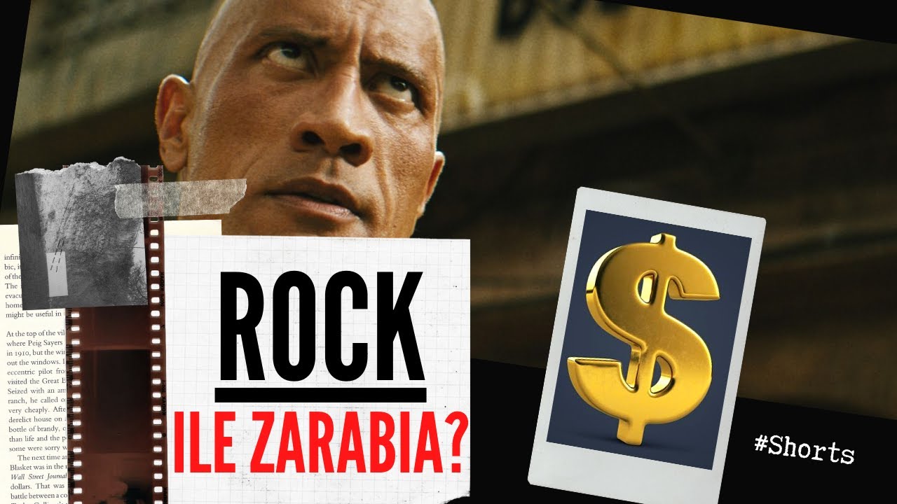 DWAYNE "The Rock" JOHNSON - Ile Zarabia? | #Shorts - YouTube