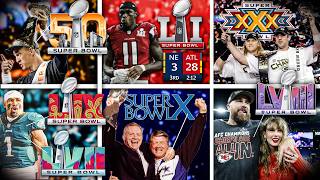 NFL Super Bowl Logo Conspiracy REAL?! Breaking Down EVERY Super Bowl Logo...