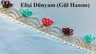 Çok sevilen çıtı pıtı iğne oyası modeli yapılışı (Gül Hanım)