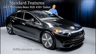 Features Review 2022 Mercedes EQS 450+ Sedan - Standard Features Review