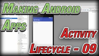 Android Apps - 09 - Activity Lifecycle