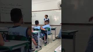 Maria Marçal | Louvei ao Senhor na sala de aula 🎵🎤❤️‍🔥 #shorts