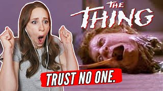 First Time Watching THE THING Reaction... It was CHILLING