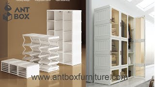 Antbox portable corner closet Mayibox