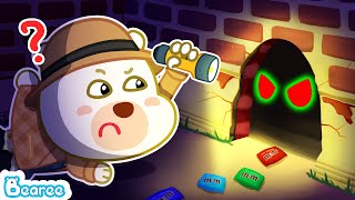 Bearee Tales 🐾 Detective Bearee Found a Hidden Room Behind a Wall in His House | Fun Kids Adventure