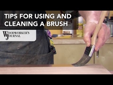 Tips for Brushing Top Coats and Cleaning Brushes Tips for Brushing Top Coats and Cleaning Brushes