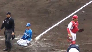 20160313横浜DeNAベイスターズVS広島カープオープン戦9回表盛り上がるベイスターズ応援団