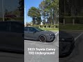 wicked new 2023 toyota camry trd underground color shorts