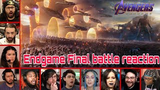 Avengers Endgame Final Battle Reaction Mashup | Avengers Endgame 2019