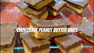 Chocolate Peanut Butter Bars