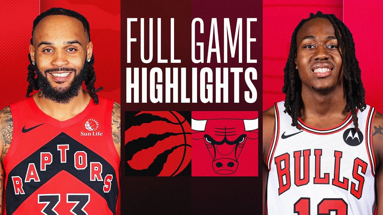 RAPTORS At BULLS | FULL GAME HIGHLIGHTS | January 30, 2024 - YouTube