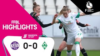 SGS Essen - SV Werder Bremen | Highlights FLYERALARM Frauen-Bundesliga 21/22