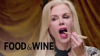 Watch Nicole Kidman Eat Lots of Bugs | Food & Wine