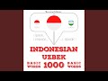 Chapter 1.17 - 1000 kata penting dalam Uzbek