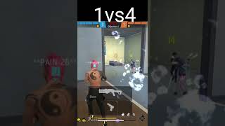 1 vs 4 enemy accept pain in sec speed squad wipe out