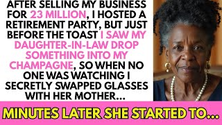 At My Retirement Party, My Daughter-in-Law Spiked My Drink — I Switched Glasses