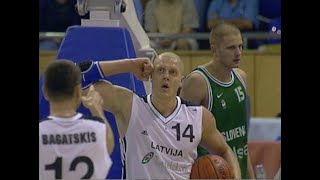 Kaspars Kambala highlights - LATVIA vs SLOVENIA 2 September, 2001