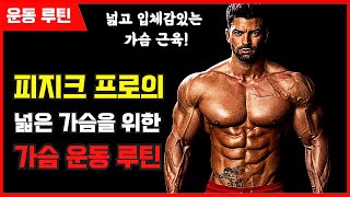 ㅁ 대흉근이 웅장해지는 피지크 프로의 가슴 운동 루틴!