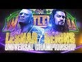 Download WRESTLEMANIA 34 - BROCK LESNAR VS. ROMAN REIGNS WWE Universal Championship Match | WWE 2K18 In Mp4 3Gp Full HD Video