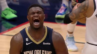 Zion Williamson scores 14 straight points for the Pelicans to seal the victory o