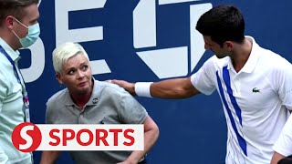 'So unintended. So wrong', Djokovic disqualified from U.S. Open