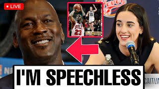 UNBELIEVABLE: Michael Jordan's Powerful Words Left Caitlin Clark SPEECHLESS!