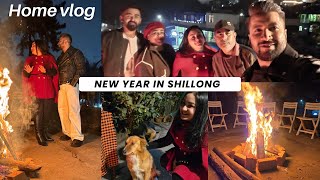 NEW YEAR in SHILLONG, Surprising MOM \u0026 DAD 🎇🥰VLOG 5