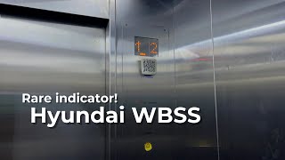 Rare Indicator! Hyundai WBSS Elevator at Brittany Square, Quezon City, Philippines