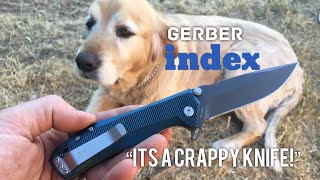 Summit for Bad Decisions: the Gerber Index Flipper Pocket Knife