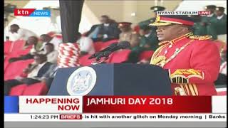 President uhuru Kenyatta's Full  55th Jamhuri Day speech