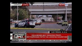 QRT: Dalawang may dugong Pinoy, natagpuang patay sa loob ng sasakyan