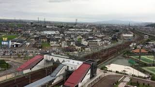 絶景❗️❗️ 東金沢駅前マンション 最上階(14階)からの眺め